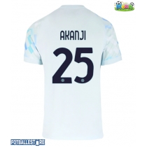 Inter Milan Manuel Akanji #25 Bortedrakt 2025-26 Kortermet
